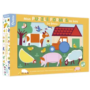 6-piece farm puzzle Auzou image-0