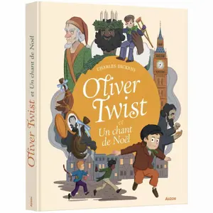 Book for oliver twist and a christmas carol Auzou image-0