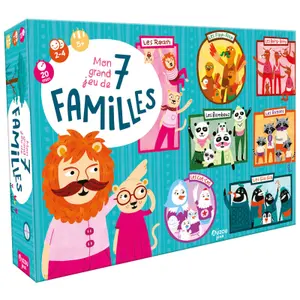 Board games large 7-family game Auzou image-1