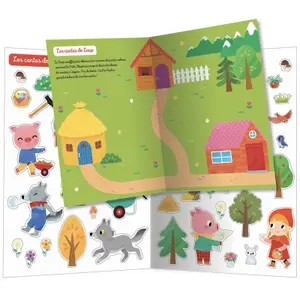 Stickers my 250 stickers: fairy tales Auzou image-1