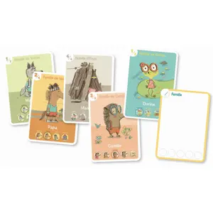 Card games 7 families game by camille Auzou image-0