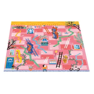 Snakes and ladders board game Auzou image-1
