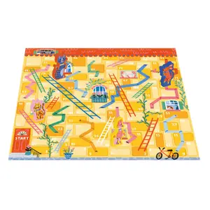 Snakes and ladders board game Auzou image-2