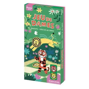 Checkers board games Auzou image-2