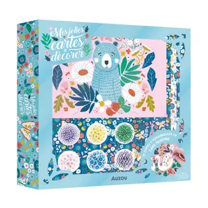 Creative activities my pretty cards to decorate Auzou image-1