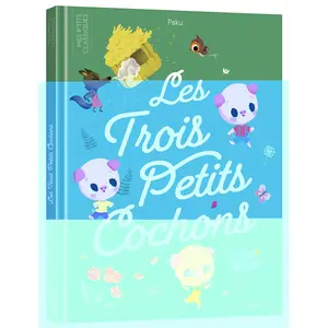 Book for the three little pigs Auzou image-0