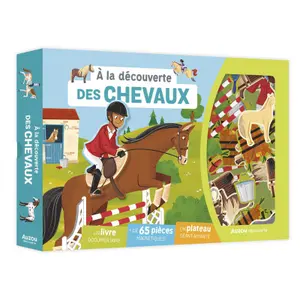 Book for discovering horses Auzou image-0