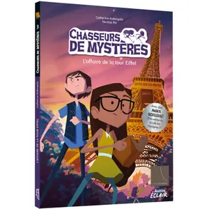 Book for mystery hunters l'affaire de la tour eiffel Auzou image-0