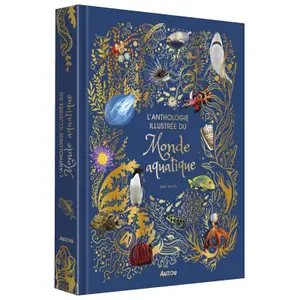 Book for the illustrated anthology of the aquatic world Auzou image-0