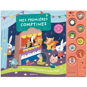 Books for my first nursery rhymes Auzou image-0