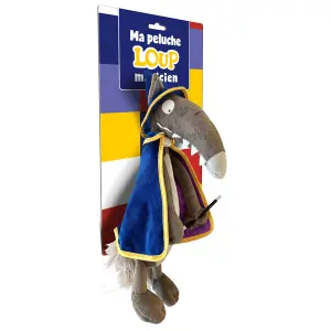 Magician wolf plush Auzou image-0