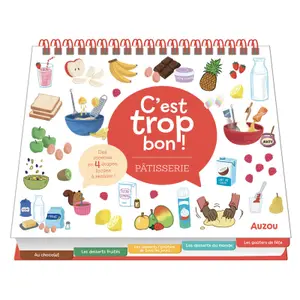 Book for c'est trop bon pâtisserie Auzou image-0