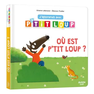 Book for j'apprends avec p'tit loup où est p'tit loup Auzou image-0
