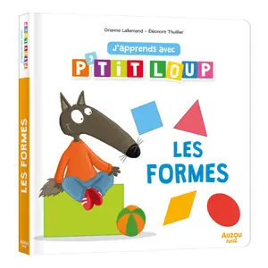 Book for j'apprends avec p'tit loup les formes Auzou image-0