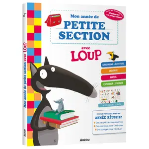 Educational games for my year of kindergarten with wolf Auzou image-0
