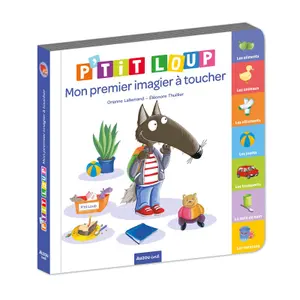 Book for p'tit loup mon premier imagier à toucher Auzou image-0