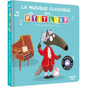 Classical music book for p'tit loup Auzou image-0