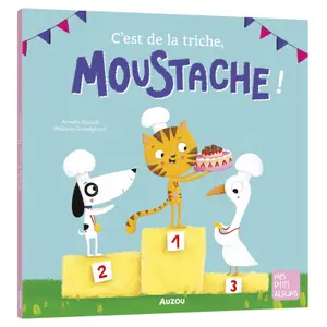 Book for c'est de la triche, moustache Auzou image-0