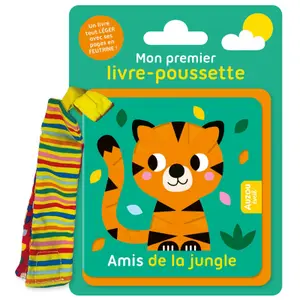 Book for my first stroller book jungle friends Auzou image-0