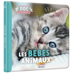 Book for baby animals Auzou image-0