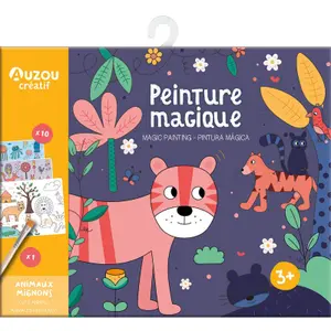 Magic painting cute animals Auzou image-0