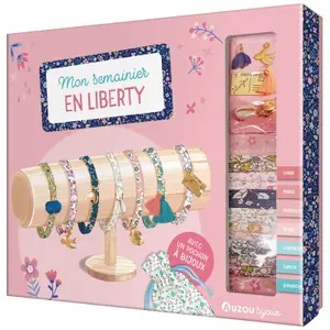 Creative activities my week book of 7 liberty bracelets Auzou image-0