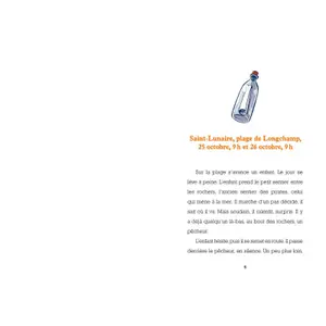 Book for a bottle in the sea Auzou image-1