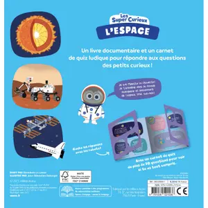 Book for the super-curious about space Auzou image-3