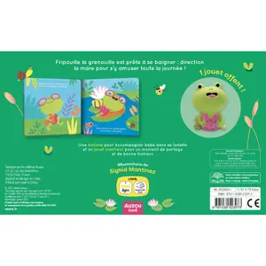 Scoundrel Frog Book Cardboard Valisette Auzou image-2