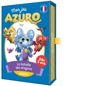 Book for azuro the battle of the dragons Auzou image-0