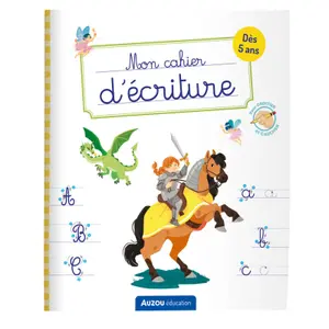 Jeux éducatifs mon cahier d'écriture contes de fées Auzou image-0