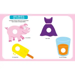 Gommettes mes premières gommettes p'tit loup les couleurs Auzou image-3