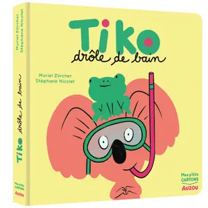Book for tiko funny bath Auzou image-0