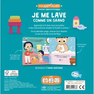 Book for I wash like a big boy Auzou image-1