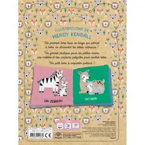 Book for my first animal diaper book Auzou image-1