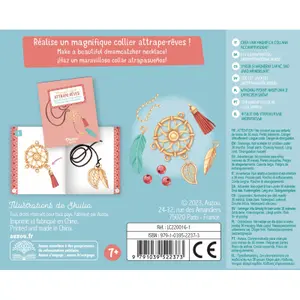 Creative activities my pretty dream-catcher necklace Auzou image-3