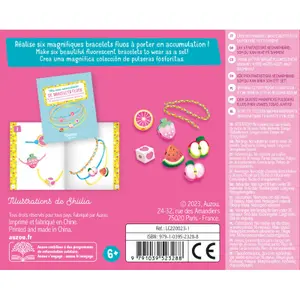 Creative activities my little accumulation of fluorescent bracelets Auzou image-1