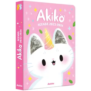 Agenda book akiko 2023-2024 Auzou image-0