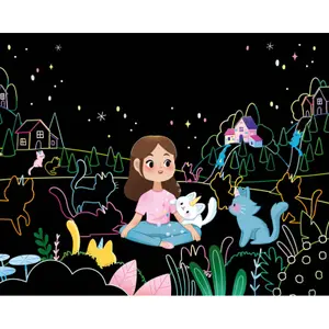 Scratch card my akiko scratch cards Auzou image-0