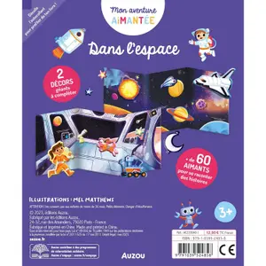 Book my magnetized adventure - in space Auzou image-3