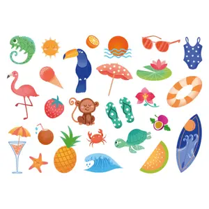 Tropicool tattoo Auzou image-2