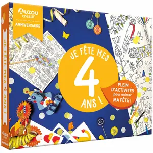 Creative activities for my 4th birthday boxed set Auzou image-1