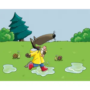 Peinture ma peinture magique p'tit loup la nature Auzou image-0