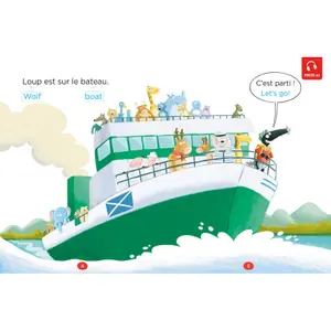 Books for my first words of English with mystery wolf in Scotland Auzou image-1