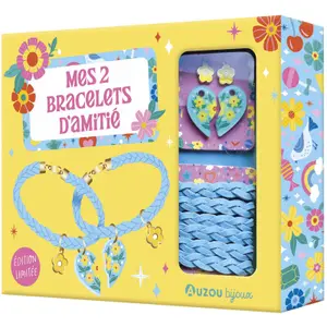 Creative activities my 2 friendship bracelets Auzou image-0