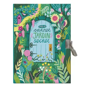 Secret garden notebook book Auzou image-2