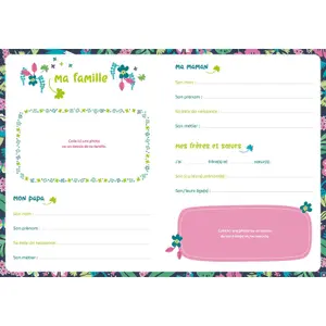 Secret garden notebook book Auzou image-1