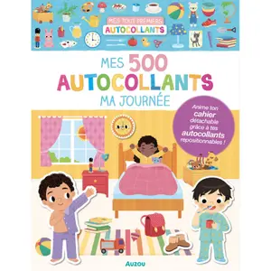 Stickers my 500 stickers my day Auzou image-0
