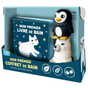 Book mon premier coffret de bain éco-responsable by michelle carlslund Auzou image-0