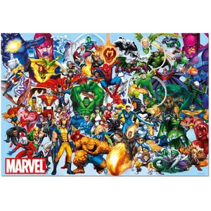 1000 piece puzzle Avengers Marvel Heroes image-1